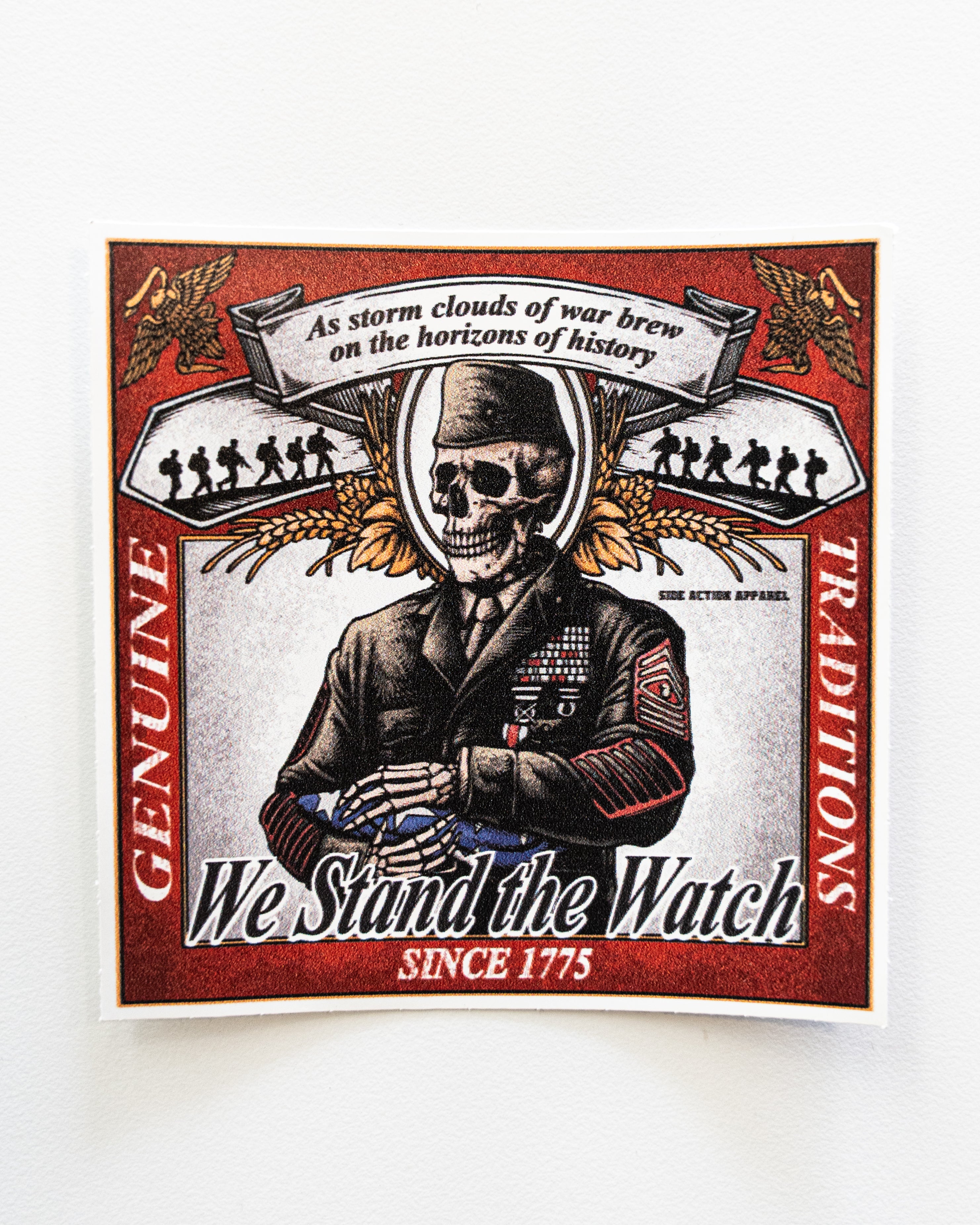 Sticker - We Stand The Watch