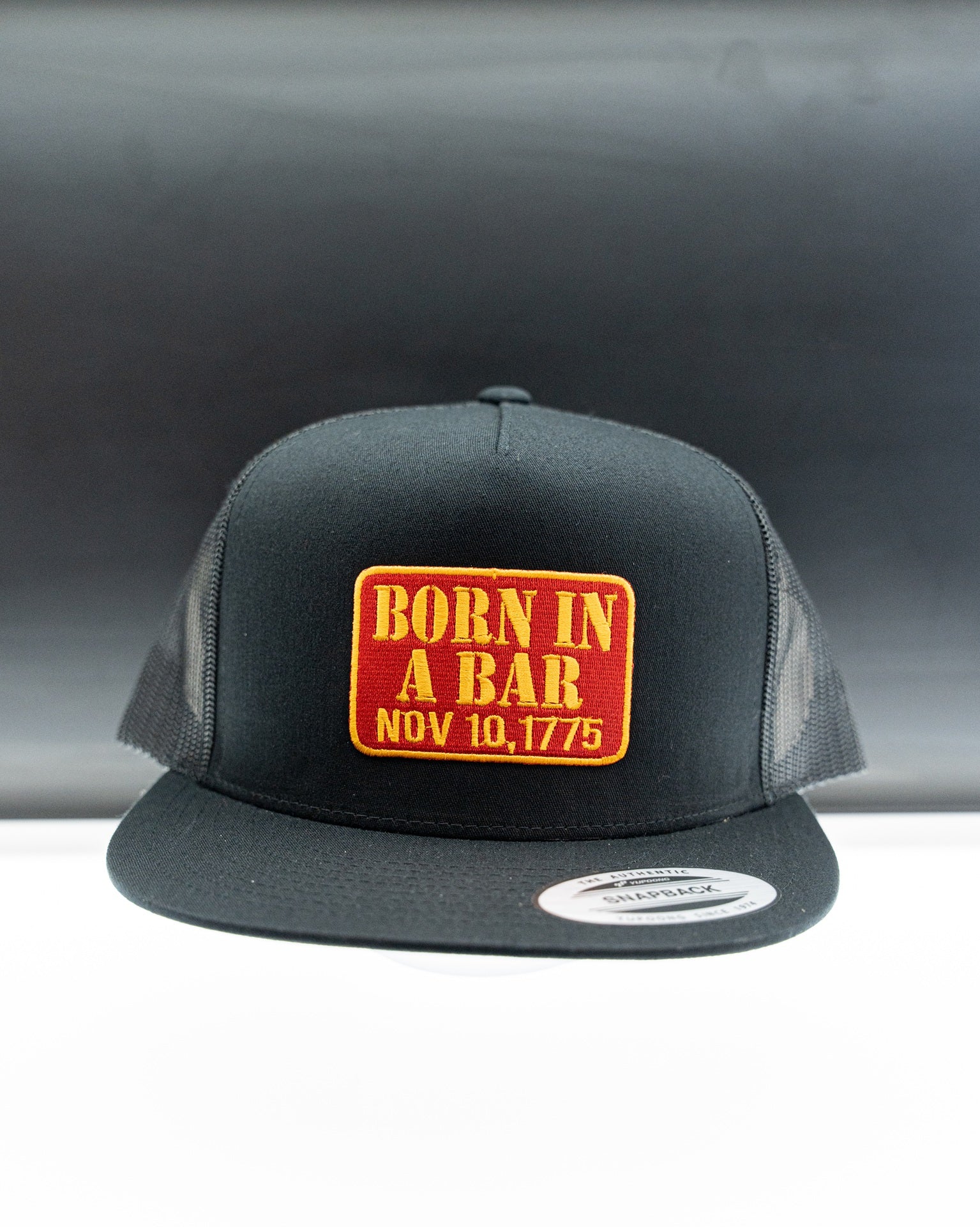 Hat - Gold Born in a Bar