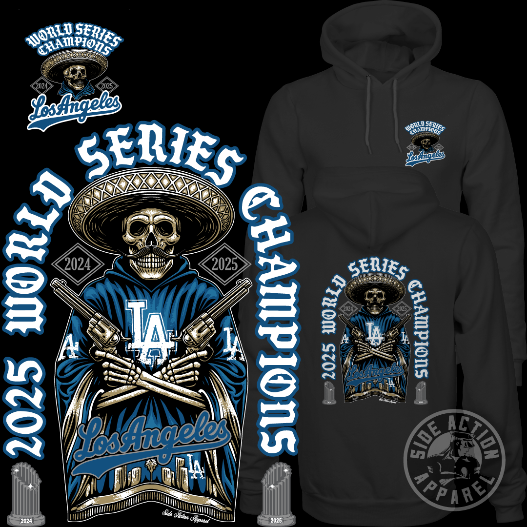 HOODIE - 2025 SKULL WORLD SERIES CHAMPS LA