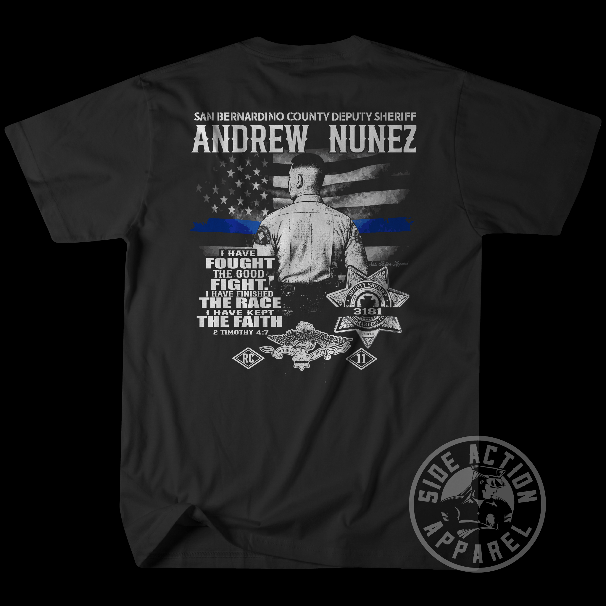 Tribute Shirt - SBSO DEPUTY ANDREW NUNEZ