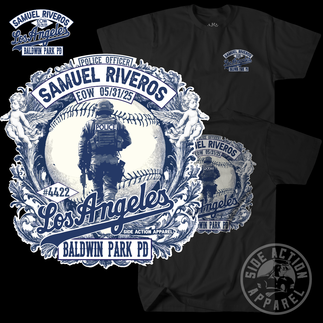 Tribute Shirt - Baldwin Park PD Officer Samuel Riveros