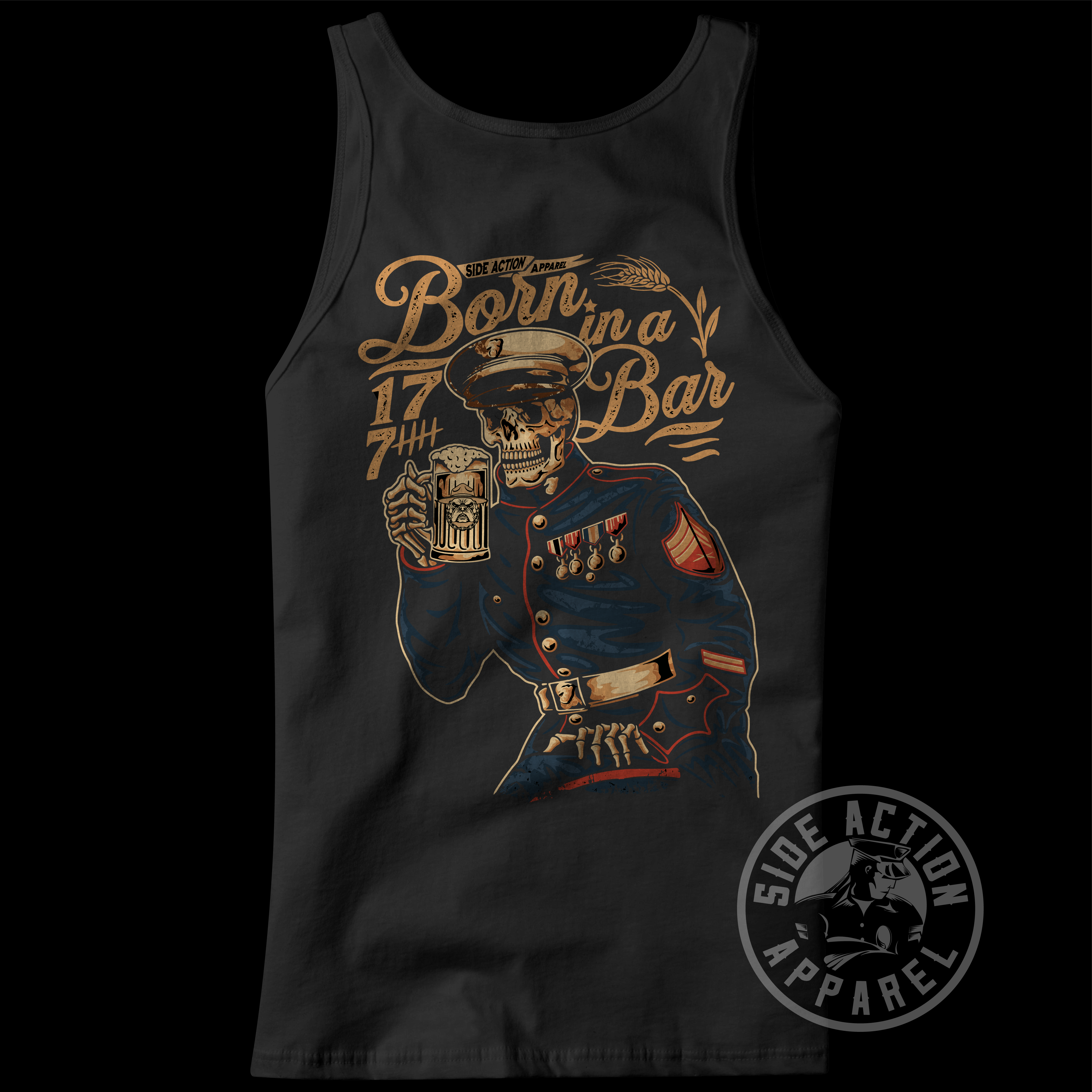 Tank Top - Born in a Bar