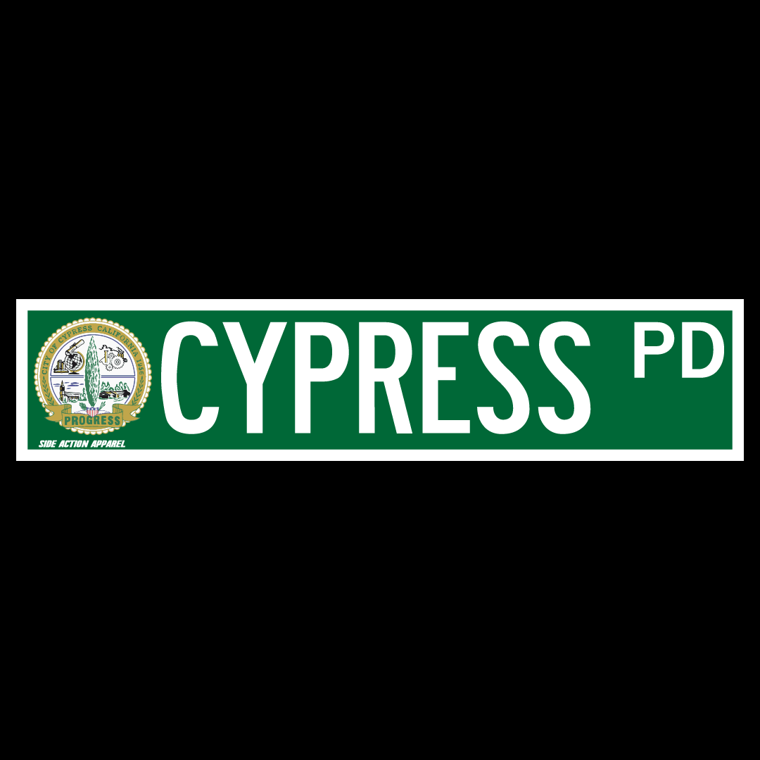 Street Sign - Cypress