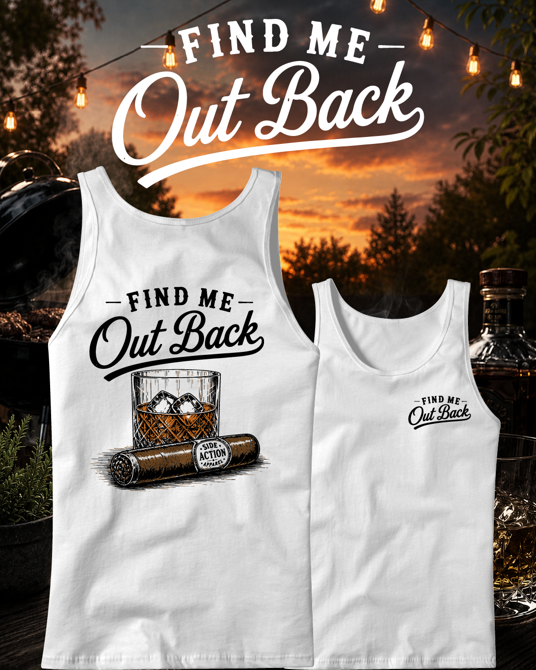 Tank Top - Find Me Out Back