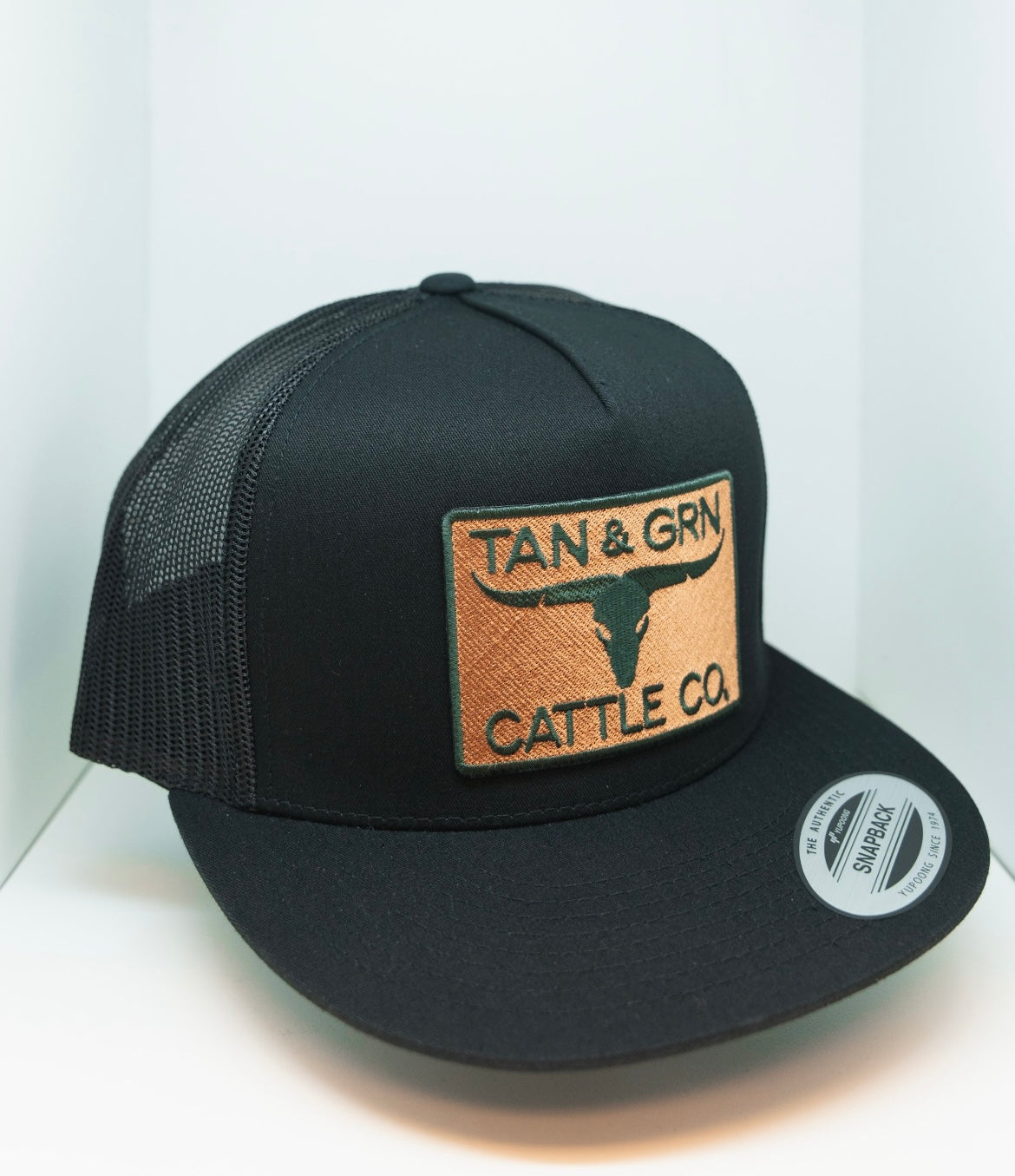 Hat - Tan & Green Cattle Co.