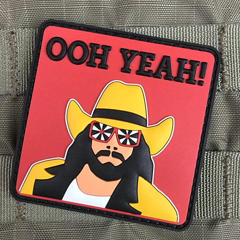 MACHO MAN "OOH YEAH!" MORALE PATCH
