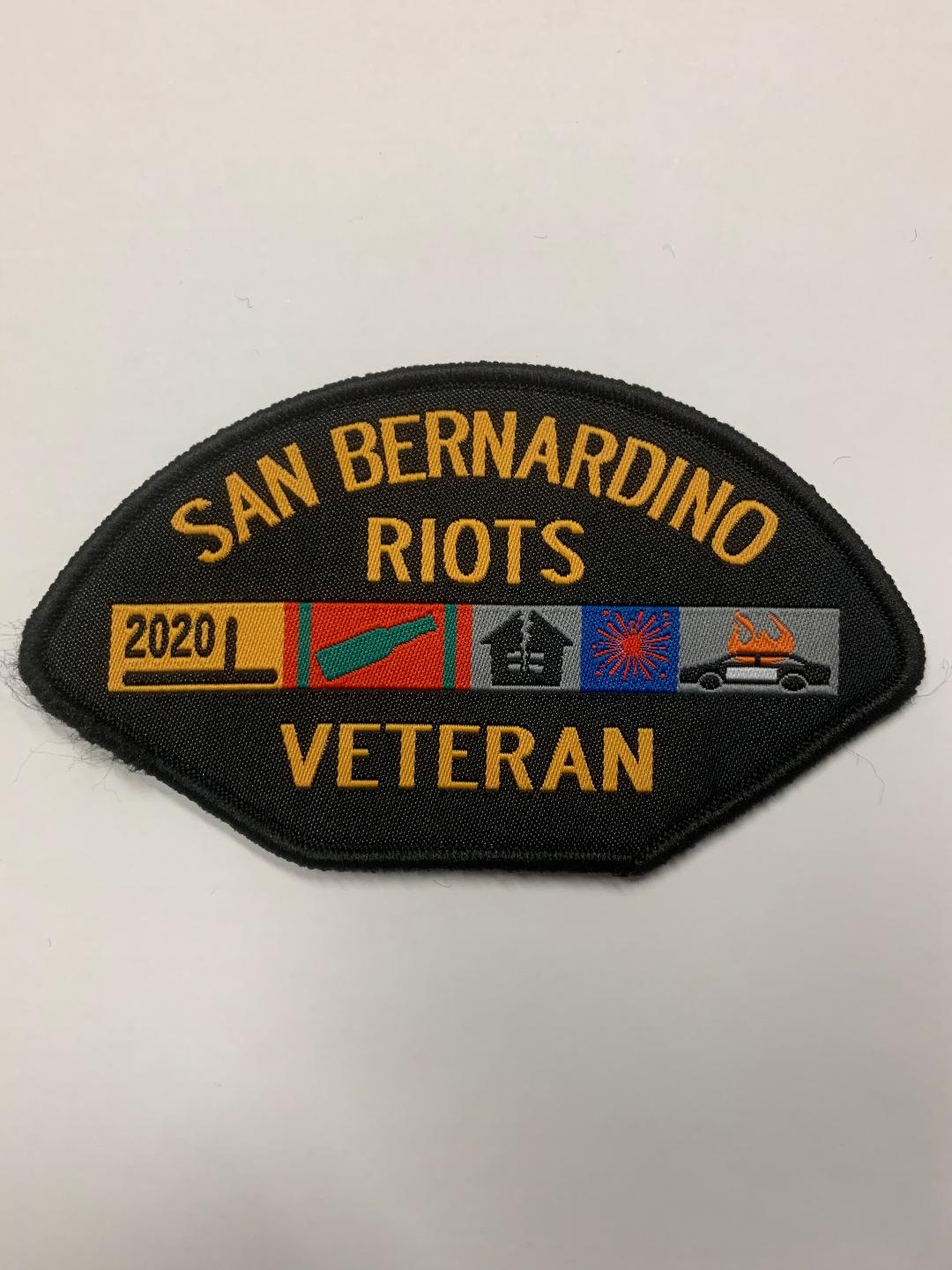 Veteran Riots Patch (San Bernardino)