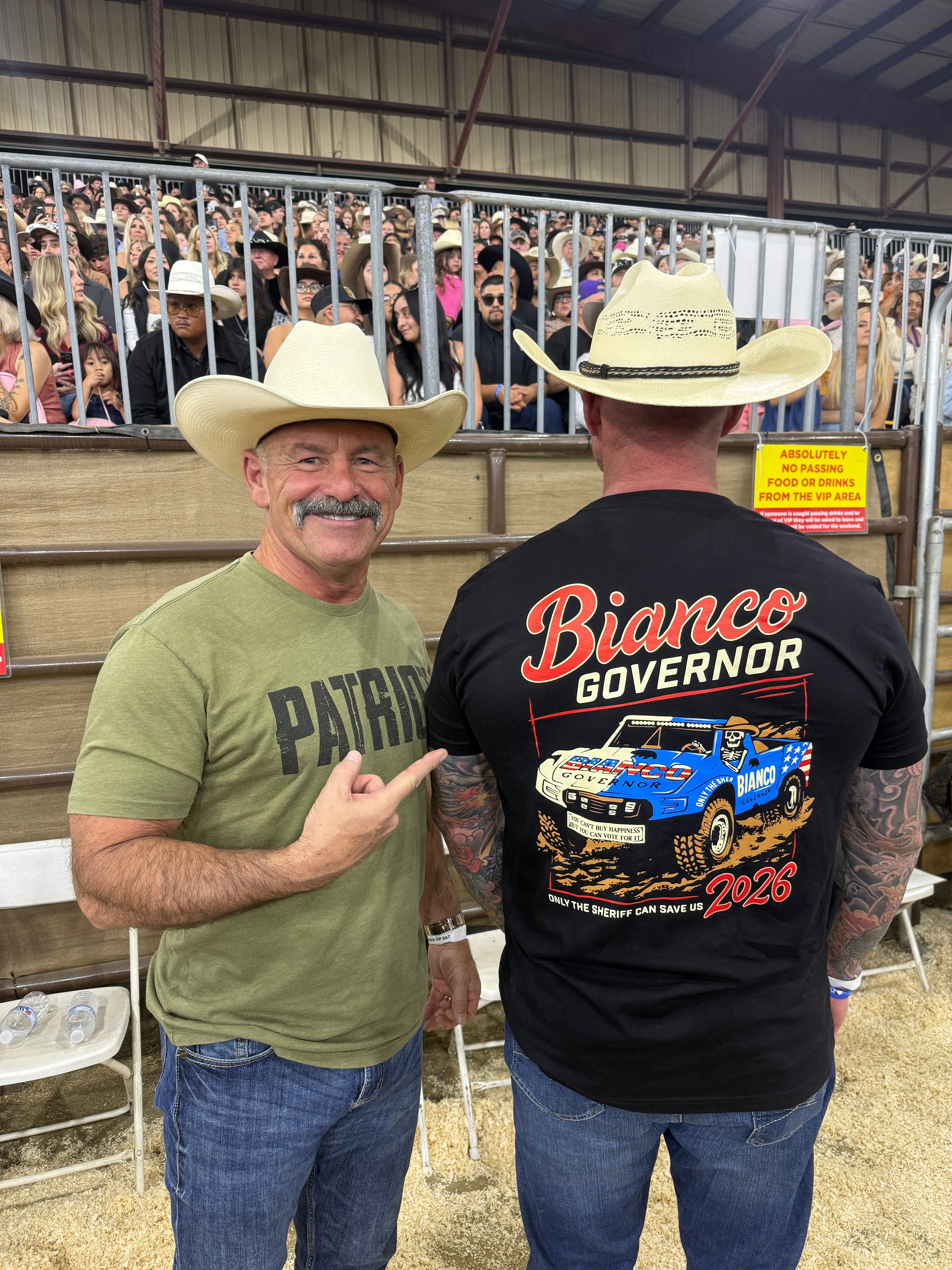 Chad Bianco Governor Merch - Only The Sheriff
