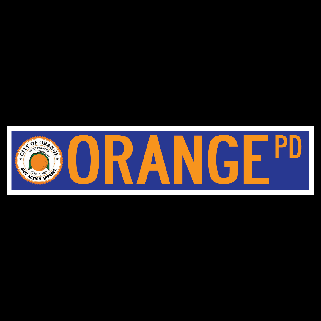Street sign- Orange PD