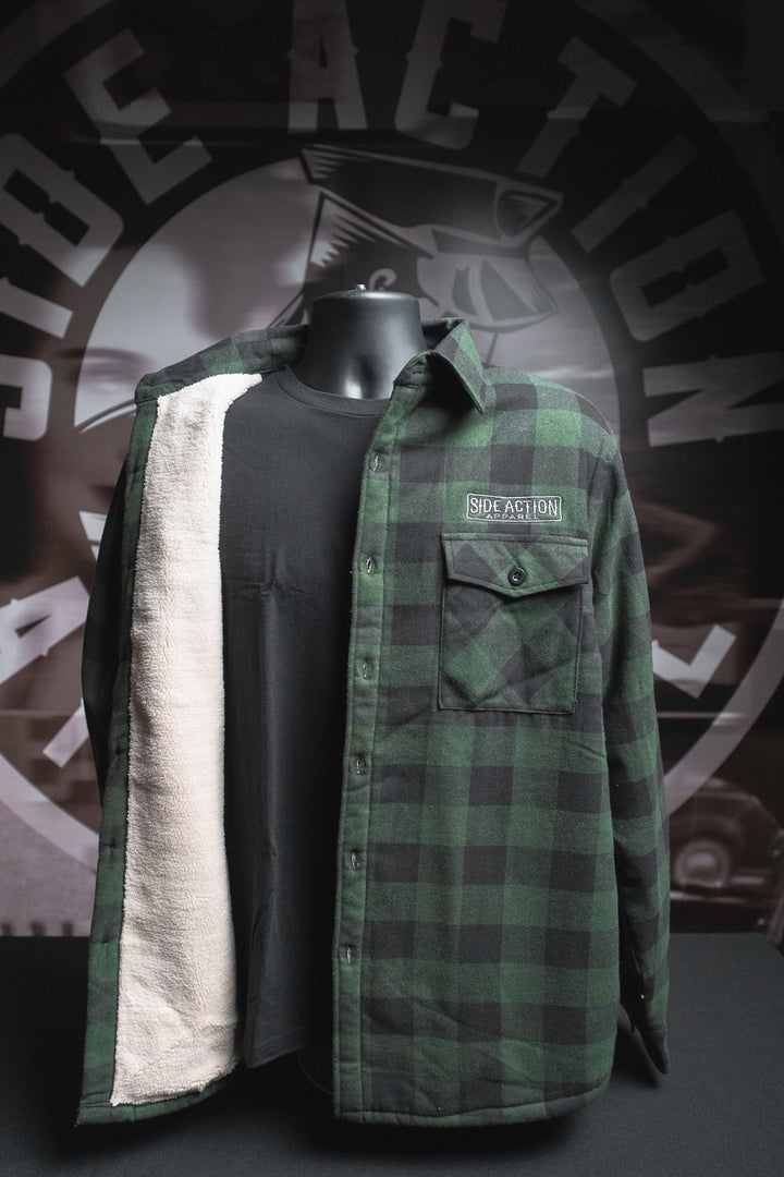 SAA Green Flannel