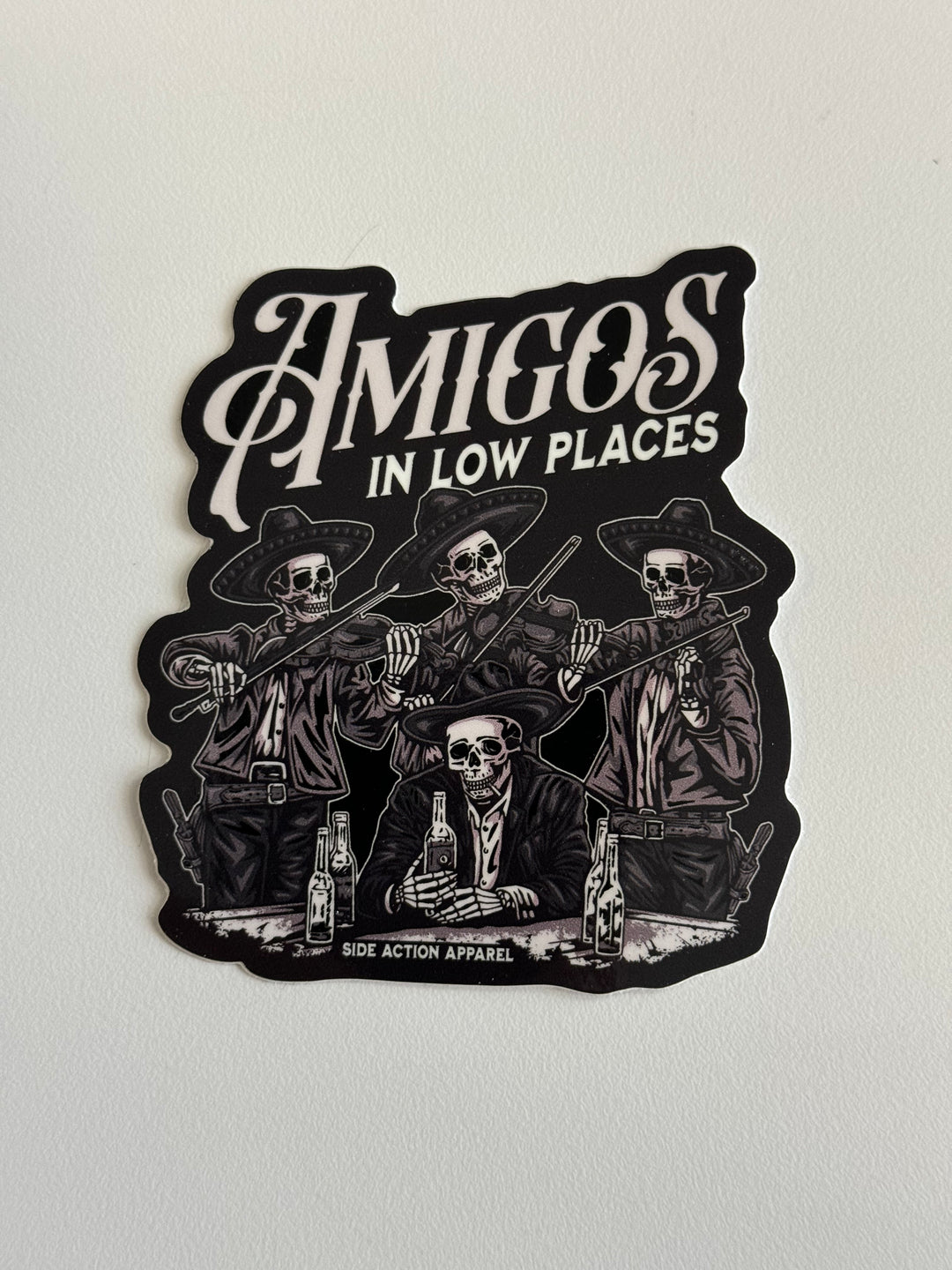 Amigos In Low Places - Sticker