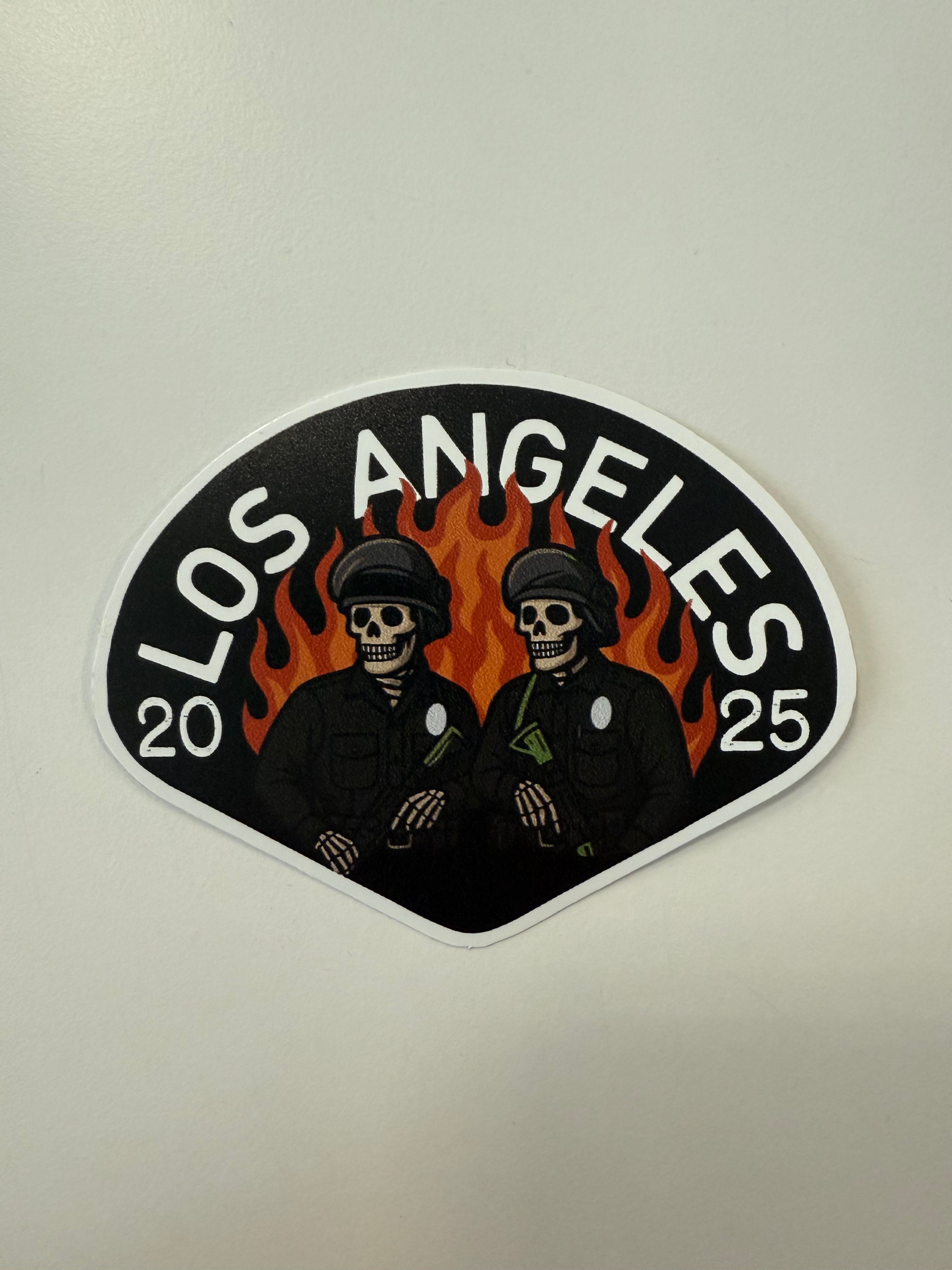 Sticker - 2025 LA Riots Patch