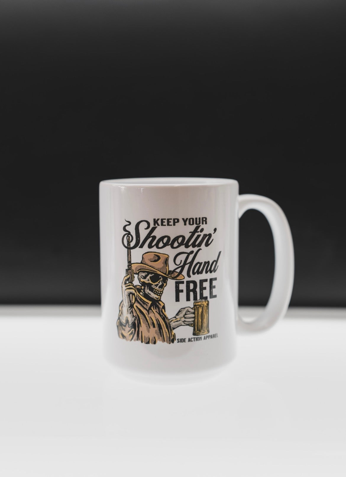 Shootin' Hand Free Coffee Mug