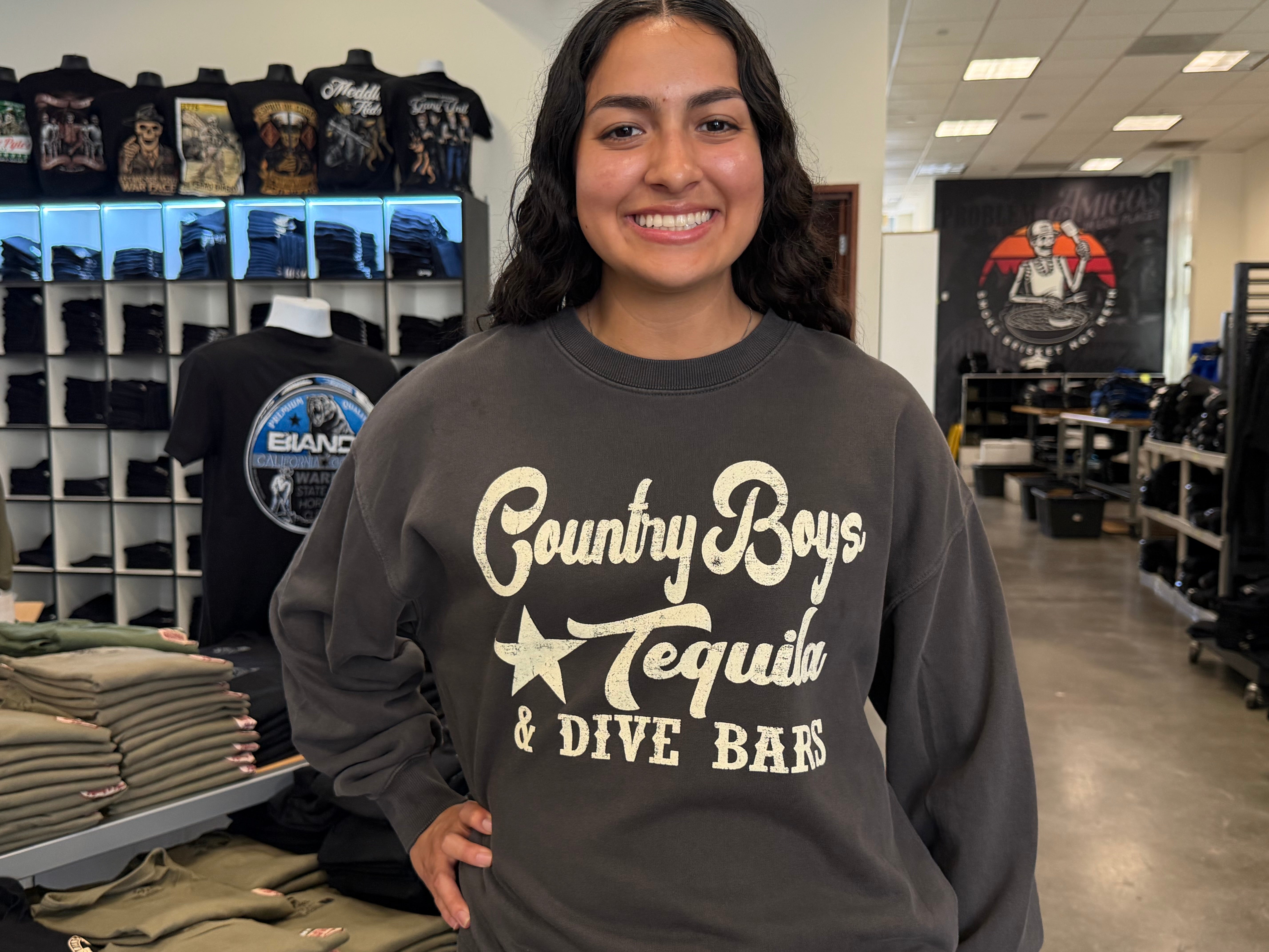 Country Boys, Tequila & Dive Bars - Women's Sweater