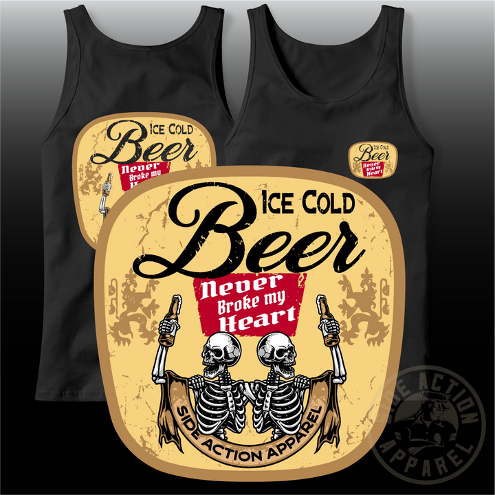 Tank Top - Beer Never Broke My Heart