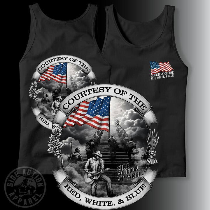 Tank Top - Courtesy of the Red, White and Blue