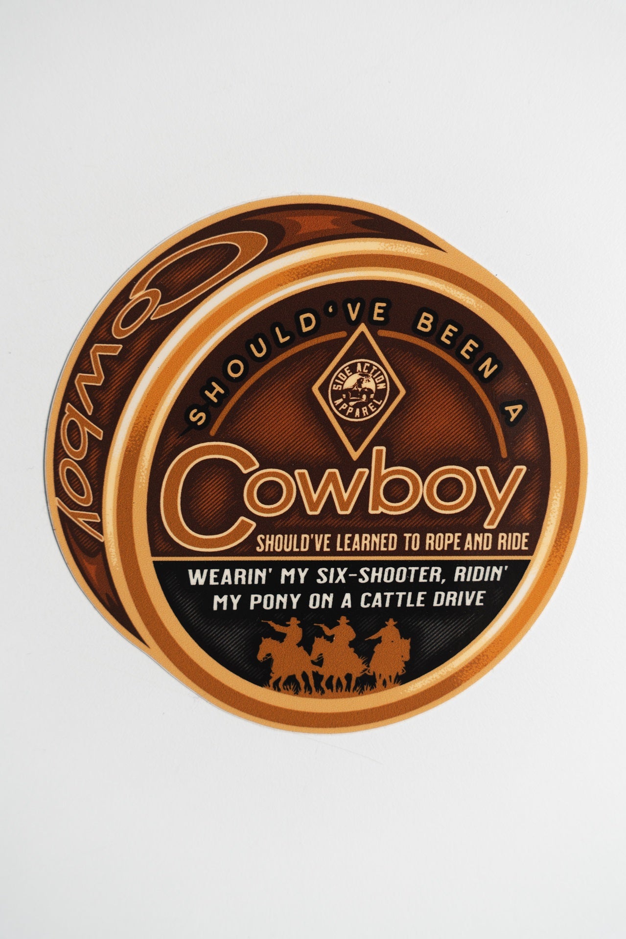 Sticker - Should've Been A Cowboy