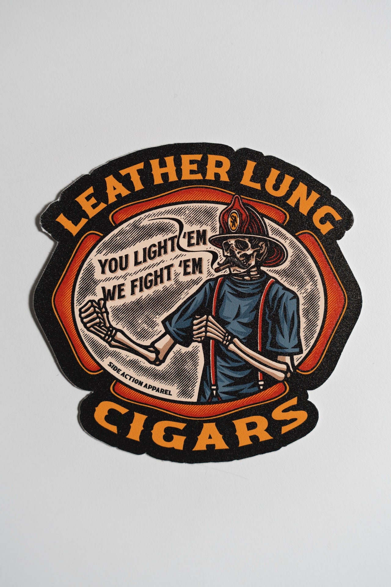 Sticker - Leather Lung Cigars