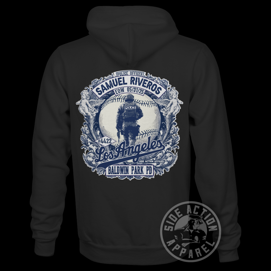 Tribute Hoodie - Baldwin Park PD Officer Samuel Riveros