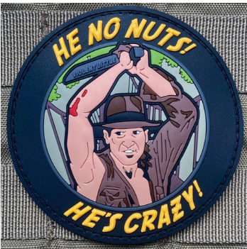 He no nuts!