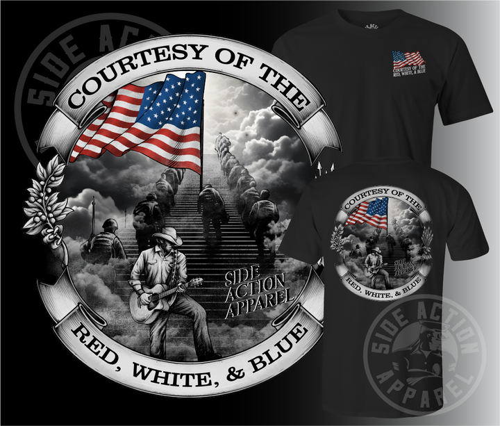 Courtesy of the Red, White & Blue - Tribute Shirt