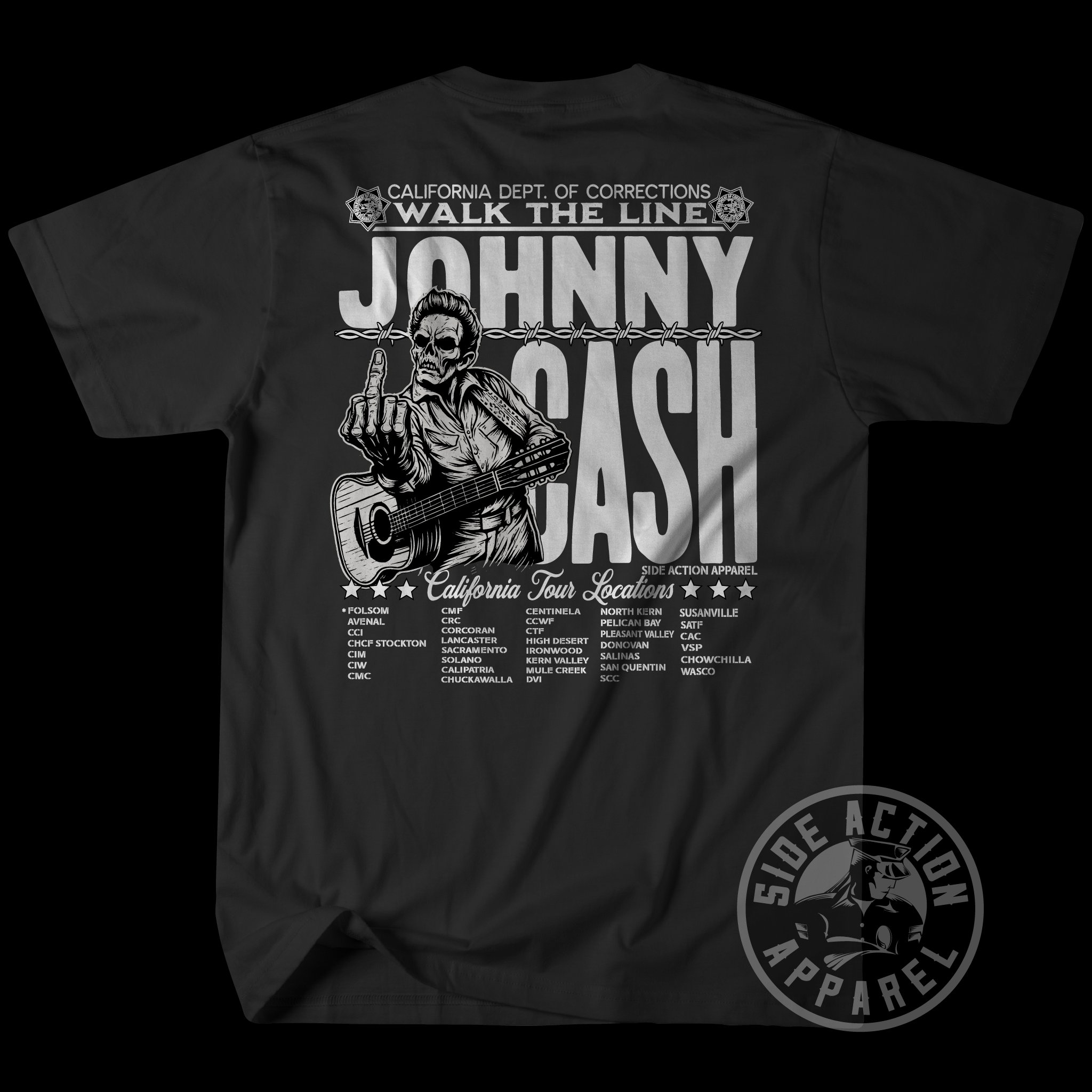 Johnny Cash x CDCR