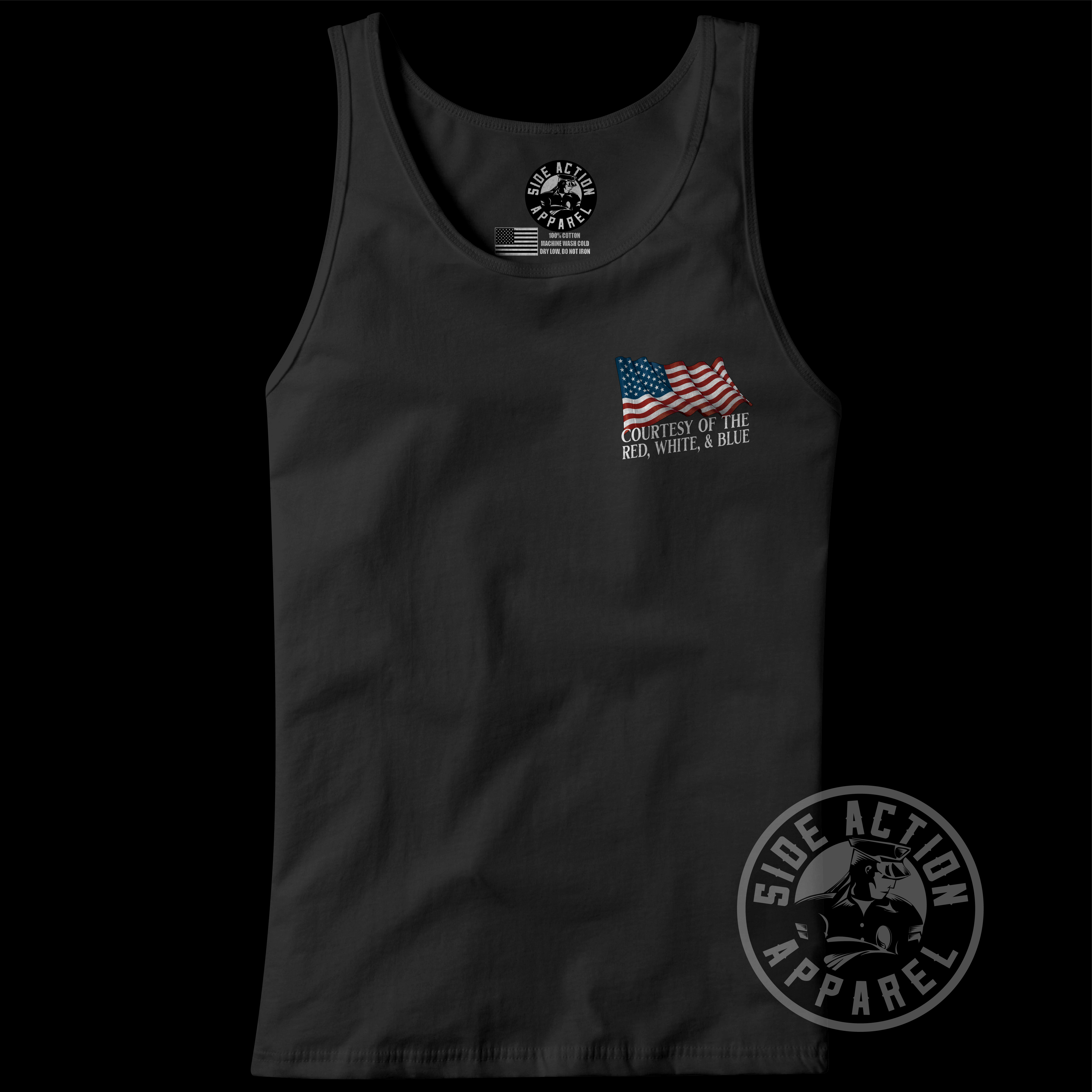 Tank Top - Courtesy of the Red, White and Blue