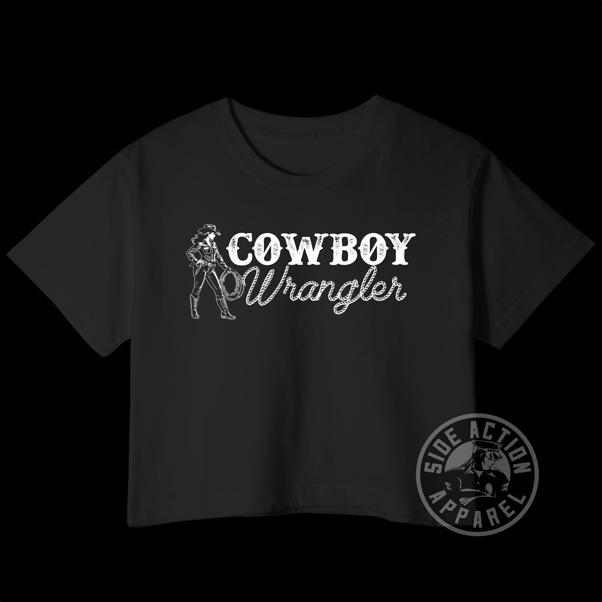 Cowboy Wrangler - Crop Top