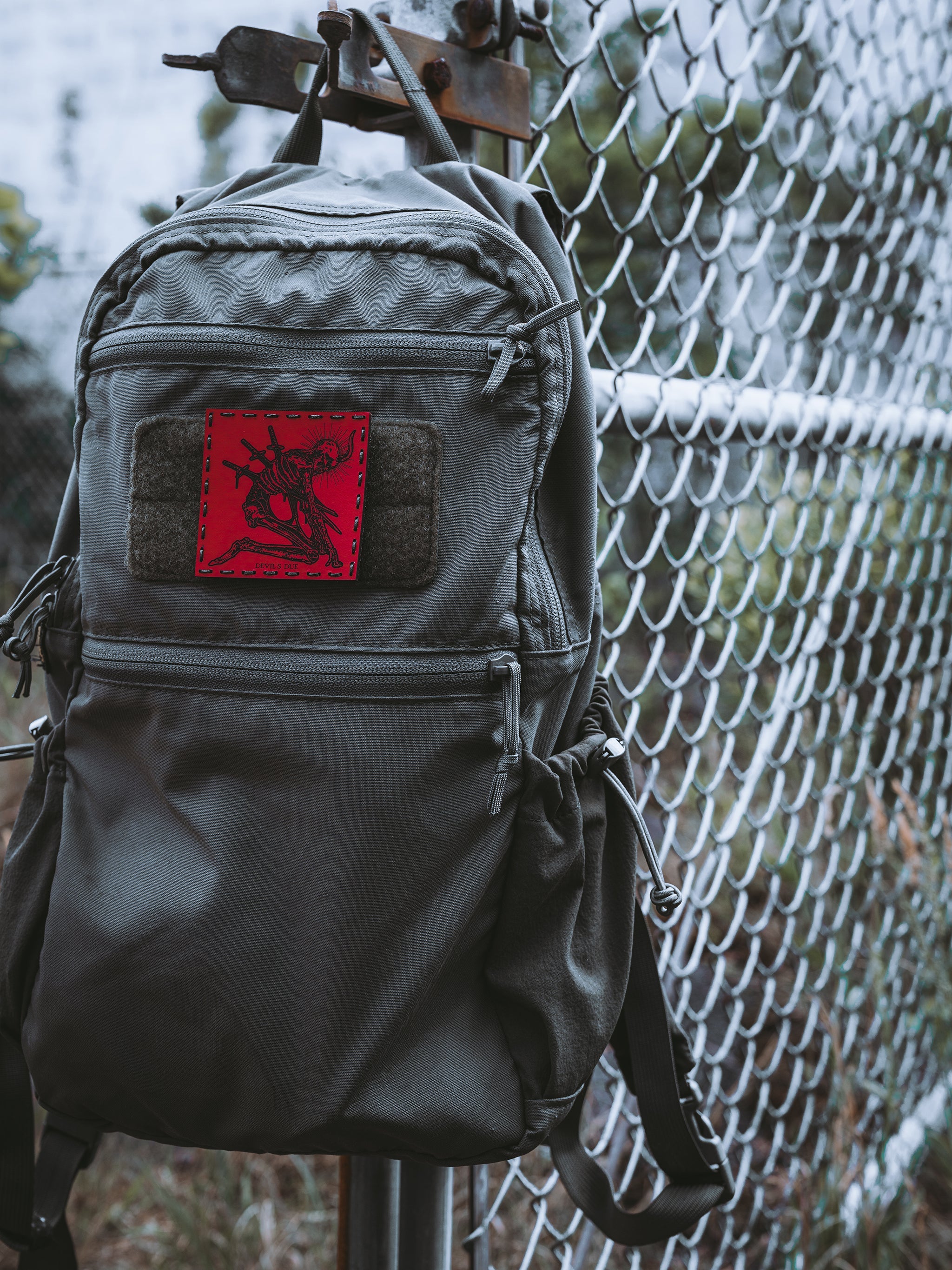 Devil's Due Leather Patch