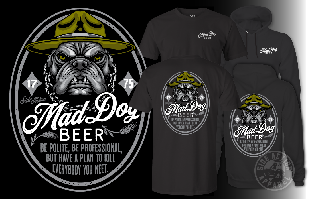 Hoodie - SAA Mad Dog Beer