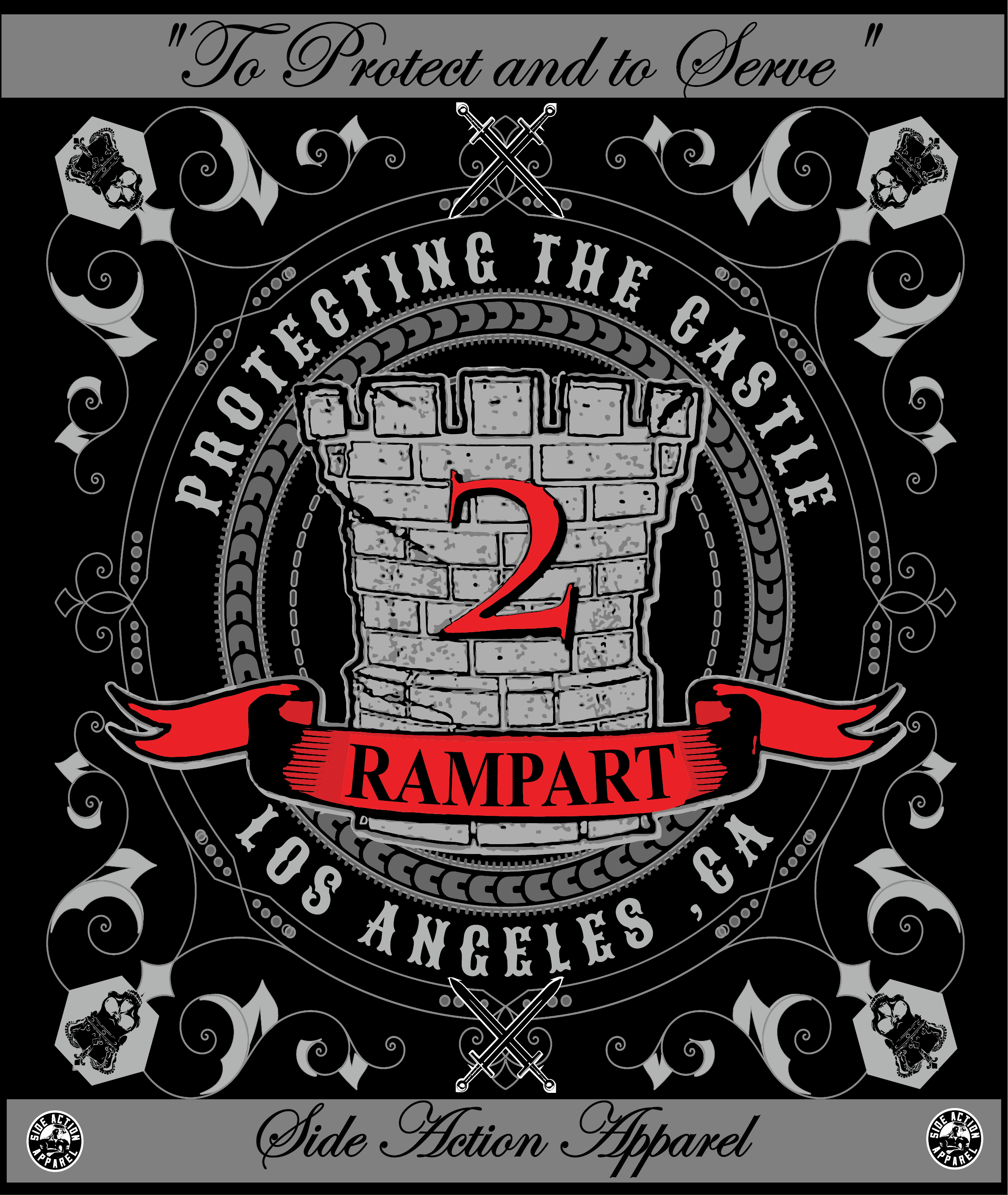 Blanket - LAPD Rampart
