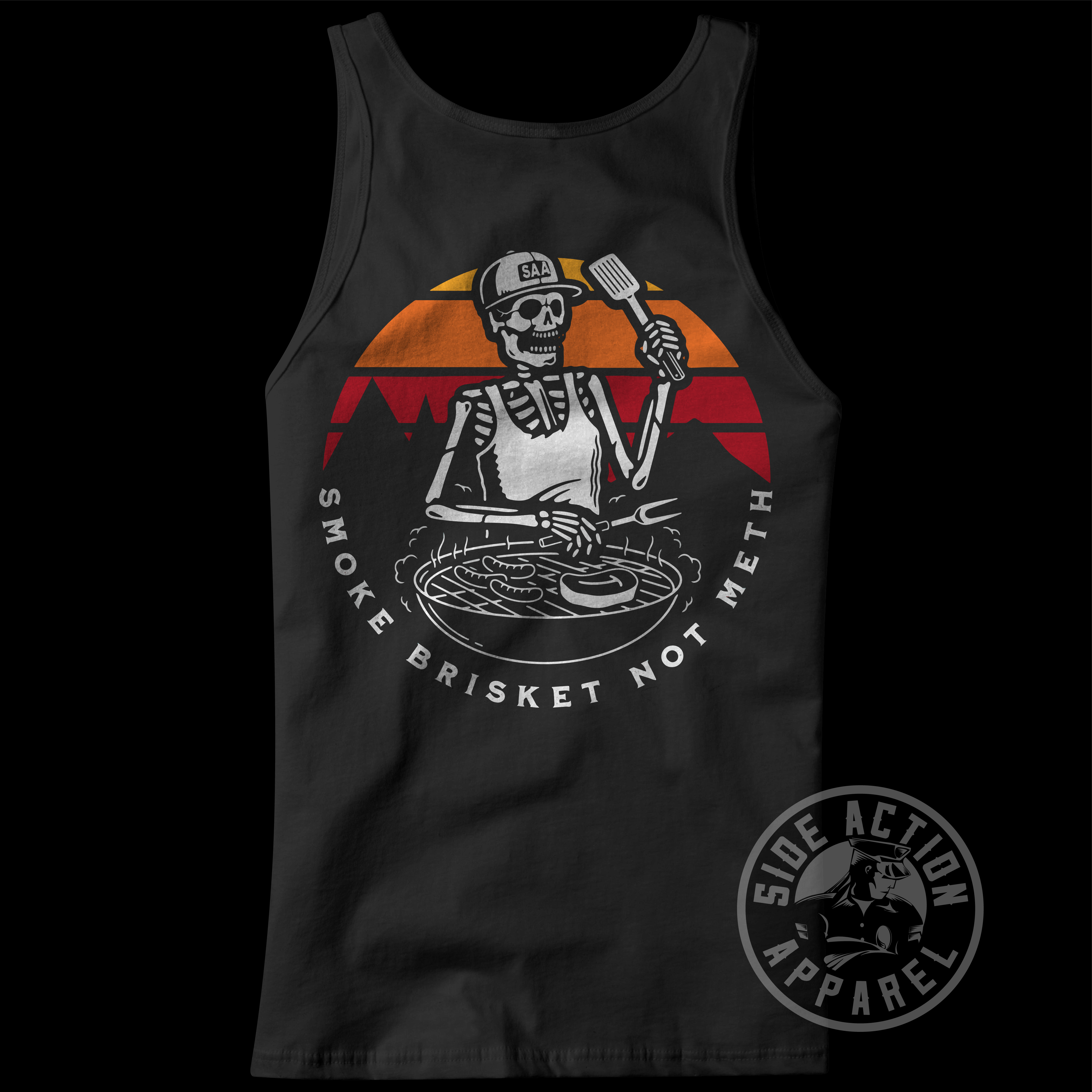 Tank Top - Smoke Brisket Not Meth