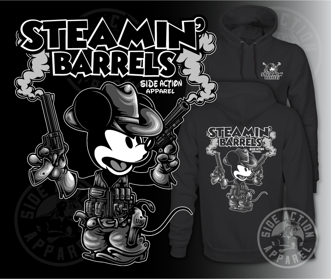 Steamin' Barrels - Hoodie