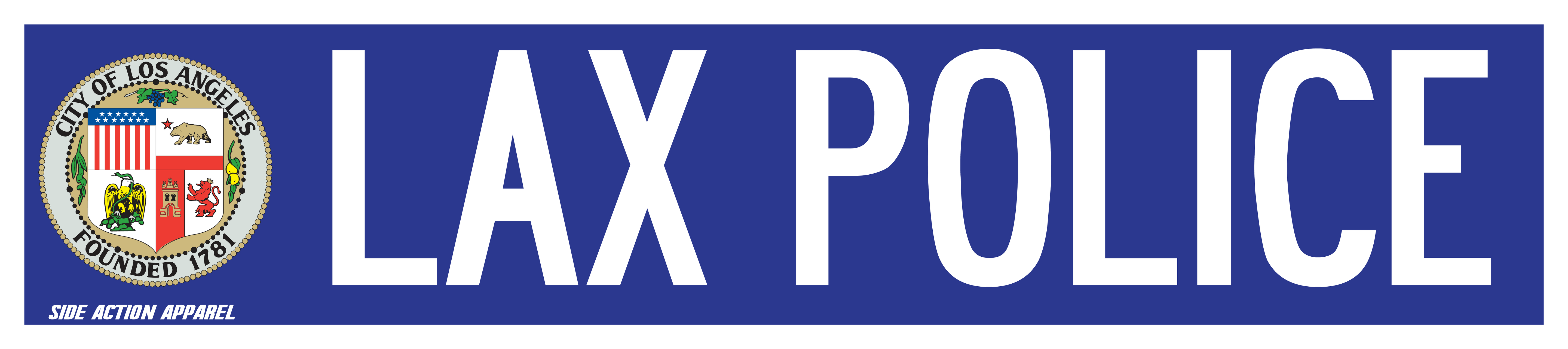 Street sign- LAX Police