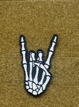 SKELETON ROCK MORALE PATCH