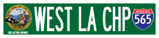 Street sign- West LA CHP